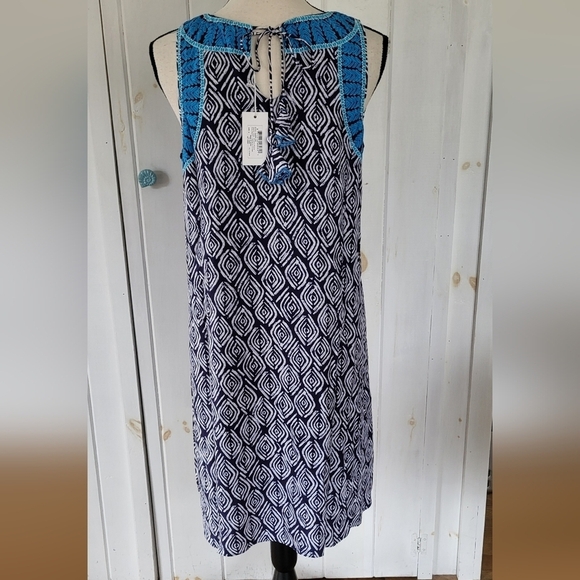 Hatley Meghan Shoreline Ripples Sleeveless Dress - Picture 7 of 11